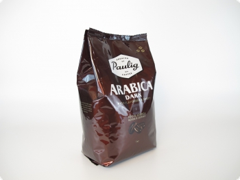 Кофе в зернах Paulig Arabica Dark (Паулиг Арабика Дарк)  1 кг, вакуумная упаковка