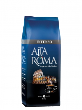 Кофе в зернах Alta Roma Intenso (Альта Рома Интенсо), 500 г, вакуумная упаковка