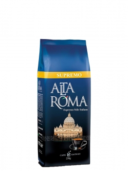 Кофе молотый Alta Roma Supremo (Альта Рома Супремо)  250 г, вакуумная упаковка