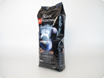 Кофе в зернах Black Professional Espresso (Блэк Профешинал Эспрессо)  1 кг, вакуумная упаковка
