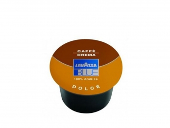 Кофе в капсулах Lavazza BLUE Espresso Crema Gusto Dolce (Лавацца Блю Эспрессо Крема Густо Дольче), упаковка 100 капсул, формат Lavazza BLUE