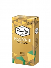 Кофе молотый Paulig Presidentti Gold Label (Паулиг Президентти Голд Лейбл)  250 г, вакуумная упаковка