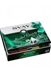 Чай ассорти Svay Herbal Variety, упаковка 48 пирамидок по 2,5 г