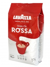 Кофе в зернах Lavazza Rossa (Лавацца Росса) 1 кг, вакуумная упаковка
